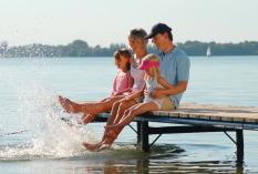 Familienzeit am See