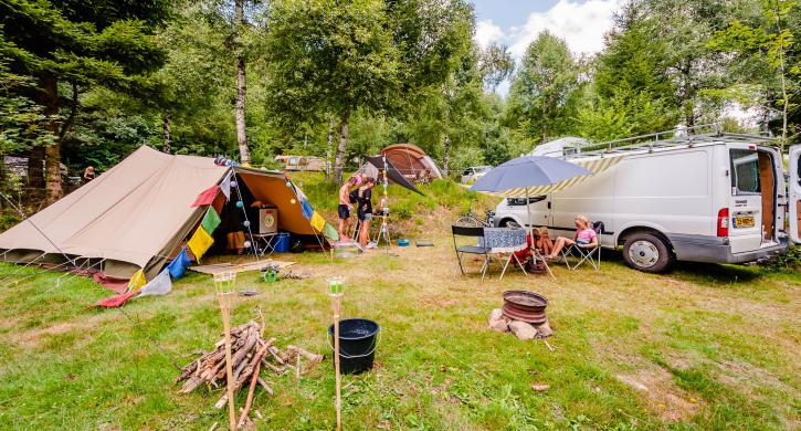 Camping im Grünen