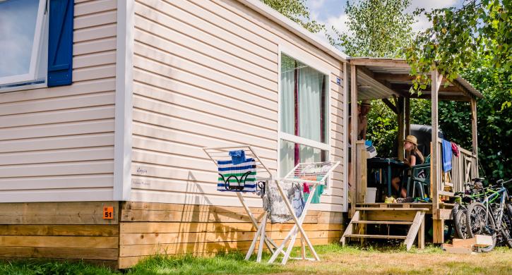 Loggia - auch bei schlechtem Wetter an der Luft