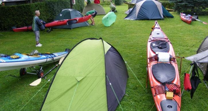 Camping für Wasserwanderer