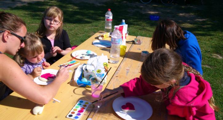 Spiel und Spaß für die Kinder