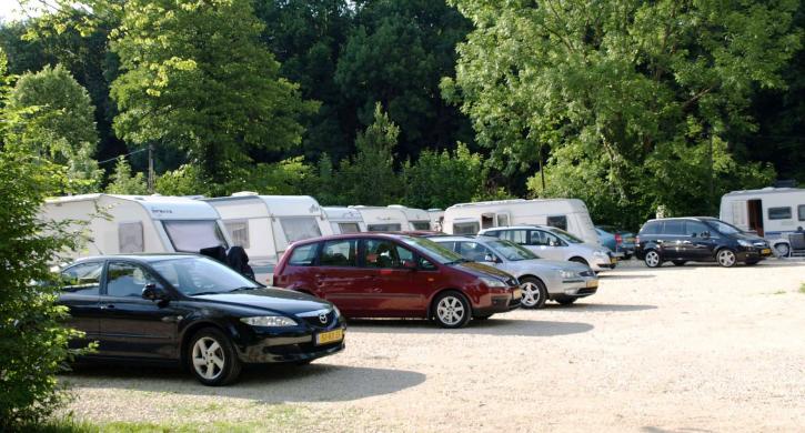 Durchgangsplatz für Camper