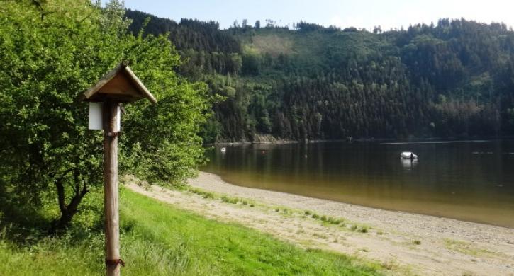 Camping Droschkau Ufer Hohenwarte Stausee