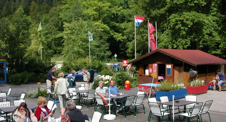 Kleine Kaffeeterasse