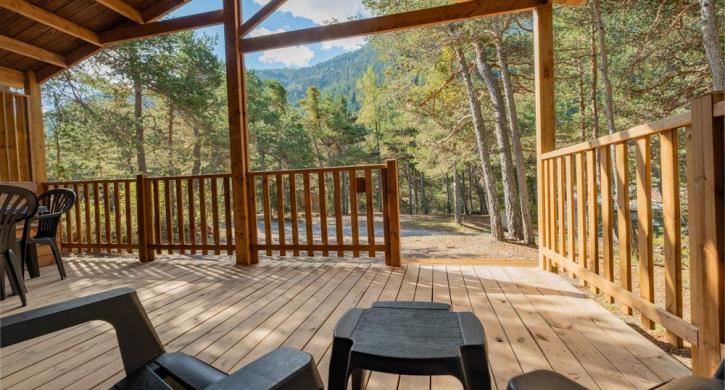 Premium Chalet mit eigener Terrasse