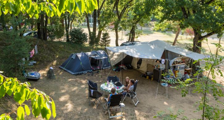 Campingplatz im Grünen